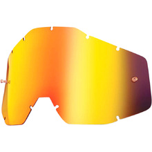 100% Percent Accuri/Strata Kids Red Mirror Lens
