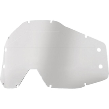 100% Percent Forecast Clear Sonic Bumps Replacement Lens