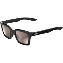 100% Percent Erba Polished Black/Hiper Silver Mirror Sunglasses