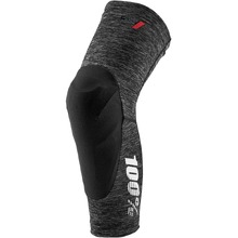 100% Percent Teratec Heather Black Knee Guards