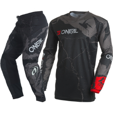 Oneal 2027 Element Acid Black/Grey Kids Gear Set