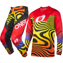 Oneal 2027 Element Nova Red Kids Gear Set