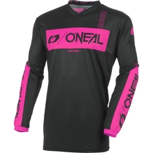 Oneal 2027 Element Racewear Black/Pink Kids Jersey