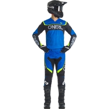 Oneal 2027 Hardwear Camo Blue/Black Gear Combo
