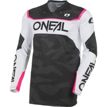 Oneal 2027 Hardwear Camo Black/White/Pink Jersey