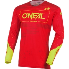 Oneal 2027 Mayhem Paint Red/Neon Kids Jersey