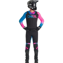 Oneal 2027 Prodigy Five Six Black/Neon Pink Gear Combo