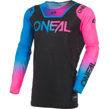 Oneal 2027 Prodigy Five Six Black/Neon Pink Jersey