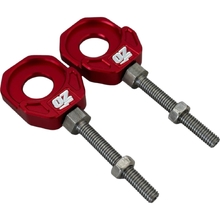 Ozminis Honda/Kawasaki Red Billet Chain Adjusters