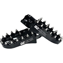 Ozminis Honda CRF110F 12-27 Black Direct Fit Footpegs