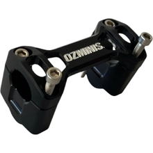 Ozminis Honda CRF110F 125F 30mm Black Bar Riser