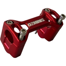 Ozminis Honda CRF110F 125F 30mm Red Bar Riser