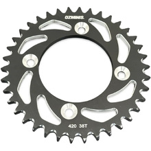 Ozminis Honda CRF110F 12-27 Black Spiral Rear Sprocket - 38T