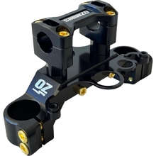 Ozminis Honda CRF110F Black Top Triple Clamp