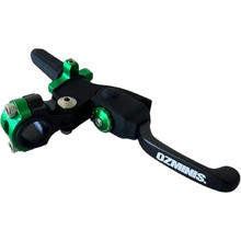 Ozminis Excel Universal Green Shorty Front Brake Lever