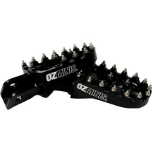 Ozminis Kawasaki KLX110 02-25 Black Direct Fit Footpegs