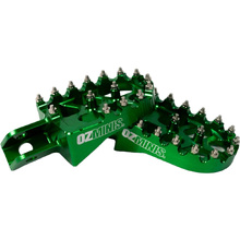 Ozminis Kawasaki KLX110 02-25 Green Direct Fit Footpegs