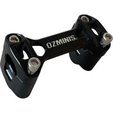 Ozminis Yamaha TTR110 08-25 Black 30mm Bar Riser