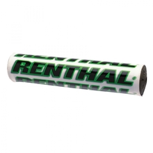 Renthal 7/8 White/Green 10" Bar Pad