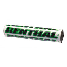 Renthal Junior 8.5" White Green Cross Bar Pad