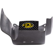 P3 Carbon KTM/Husqvarna 250-300 SX/EXC/TC/TE 23-25 Skid Plate