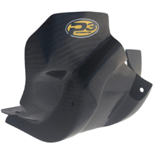 P3 Carbon Kawasaki KX450F 16-18 Skid Plate