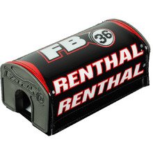 Renthal Fatbar36 Black/White Red Handlebar Pad
