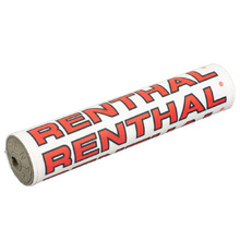 Renthal Vintage SX 10" White/Black/Red Bar Pad