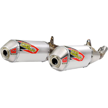 Pro Circuit Honda CRF250R 20-21 T6 Stainless Dual Slip On Mufflers