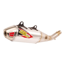 Pro Circuit Triumph TF 250-X 25-26 T6 Removeable Spark Arrestor Stainless Slip On Muffler