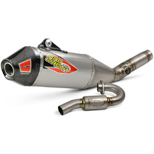 Pro Circuit Kawasaki KX250F/X 21-24 Ti-6 Full Titanium System with Carbon End Cap