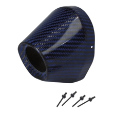 Pro Circuit Replacement T6 4.5"/1.5" Blue Carbon End Cap