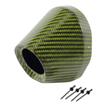 Pro Circuit Replacement T6 4.5"/1.75" Green Carbon End Cap