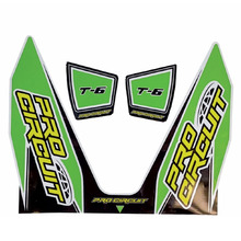 Pro Circuit KTM/Kawasaki/Suzuki Green T6 Exhaust Decal