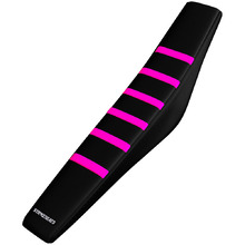 Strike Seats Yamaha TTR50 06-25 Gripper Ribbed Pink/Black/Black Seat Cover