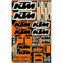 MCS KTM Assorted Logo Sitcker Kit