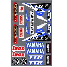 MCS Yamaha TTR50 Economy Graphics Sticker Kit