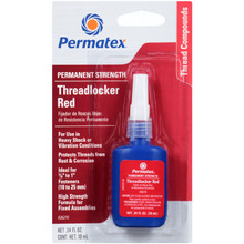 Permatex Permanent Strength 10ML Red Threadlocker