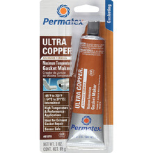 Permatex Ultra Copper Maximum Temperature 85G RTV Silicone Gasket Maker