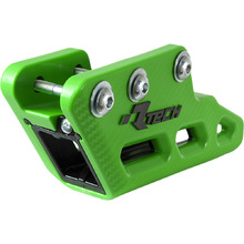 Racetech Kawasaki KX250-450F 09-26 Green-Black Monoblock Worx Chain Guide