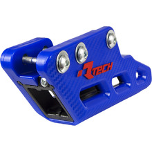 Racetech Yamaha YZ125/250 YZ250/450F WR250/450F 07-23 Blue/Black Monoblock Worx Chain Guide