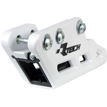 Racetech Yamaha YZ125/250 YZ250/450F WR250/450F 07-23 White/Black Monoblock Worx Chain Guide