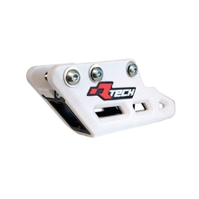 Racetech Yamaha YZ250F 24-27 YZ450F 23-27 White/Black Monoblock R2.0 Worx Chain Guide