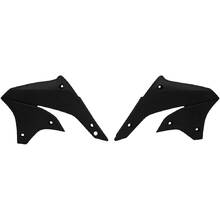 Racetech Kawasaki KLX450R 07-24 Black Radiator Shrouds