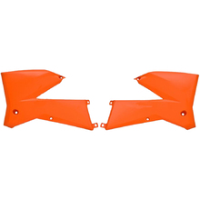 Racetech KTM 125-525SX 05-06 125-525EXC/EXC-F 05-07 Orange Radiator Shrouds