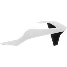 Racetech KTM SX/SXF 16-19 EXC/EXCF 17-19 Black/White Radiator Shrouds