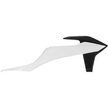 Racetech KTM SX/SXF 19-21 EXC/EXCF 20-21 Black/White Radiator Shrouds