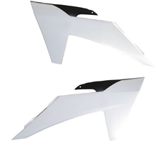 Racetech KTM SX/SX-F 23-24 White/Black Radiator Shrouds