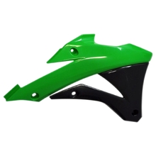 Racetech Kawasaki KX85 14-21 Green Radiator Shrouds