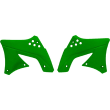 Racetech Kawasaki KX250F 09-12 Green Radiator Shrouds